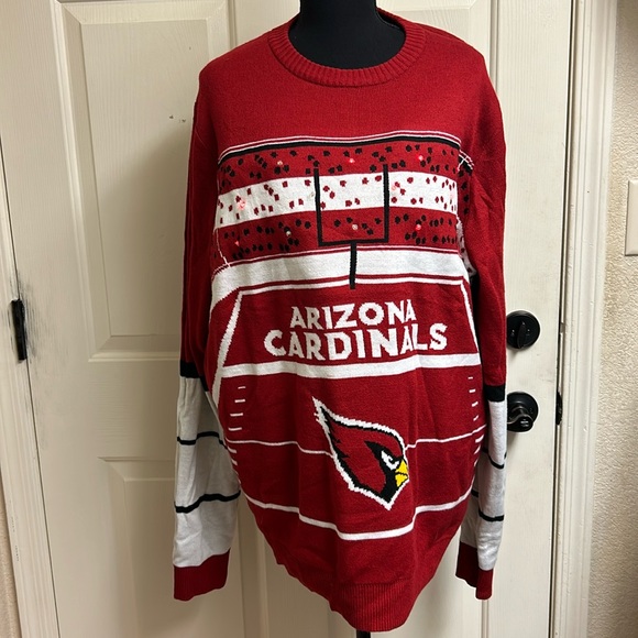 NFL Other - NFL Shop Arizona Cardinals Cardinal Stadium Light Up Sweater Team Appare…